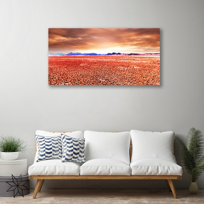 Quadro canvas Paisagem desértica de areia
