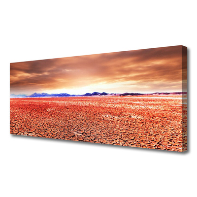 Quadro canvas Paisagem desértica de areia