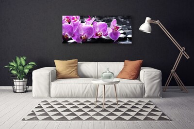 Quadro canvas Flor na Parede