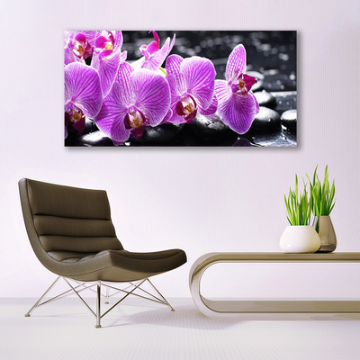 Quadro canvas Flor na Parede