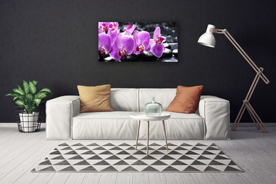 Quadro canvas Flor na Parede