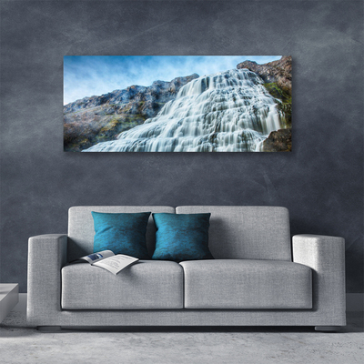 Quadro em tela Cachoeira da Natureza