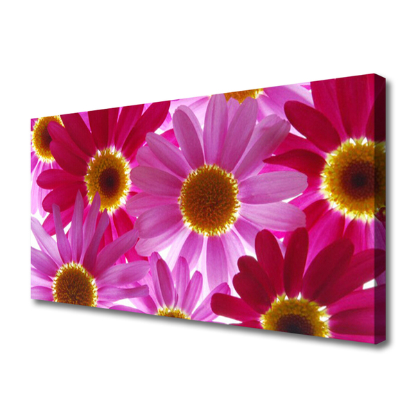 Quadro canvas Flores na Parede