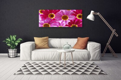 Quadro canvas Flores na Parede