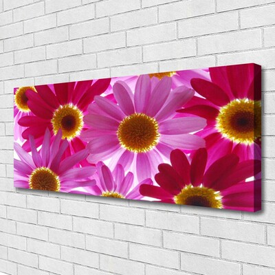 Quadro canvas Flores na Parede