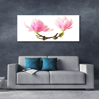 Quadro em tela Flores na Parede