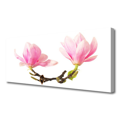 Quadro em tela Flores na Parede