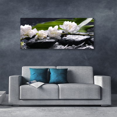 Quadro em tela Pedras de flores