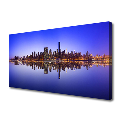 Quadro em tela Casas de Água da Cidade