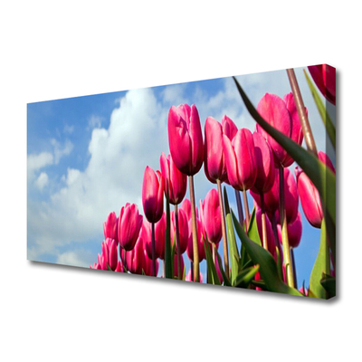 Quadro em tela Tulipa na Parede