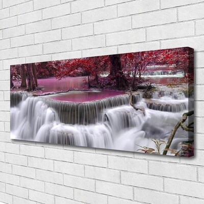 Quadro canvas Cachoeira Árvore Natureza