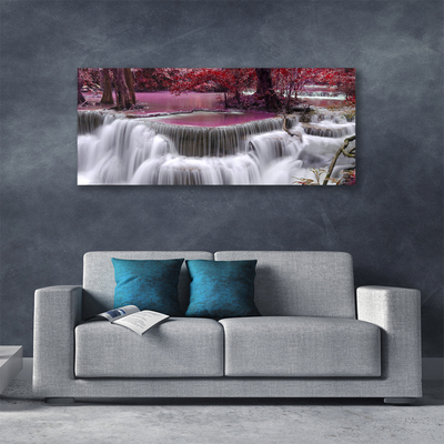 Quadro canvas Cachoeira Árvore Natureza