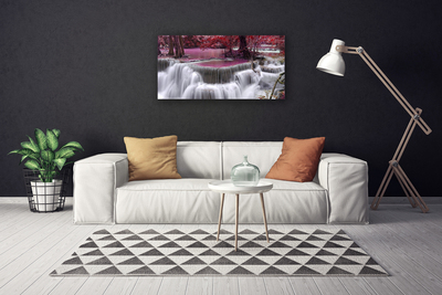 Quadro canvas Cachoeira Árvore Natureza
