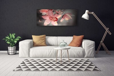 Quadro canvas Flores na Parede