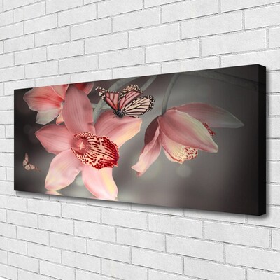 Quadro canvas Flores na Parede