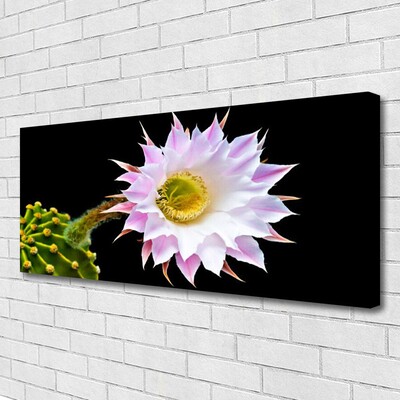 Quadro canvas Flor na Parede