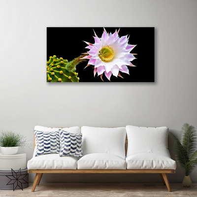 Quadro canvas Flor na Parede