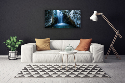 Quadro canvas Cachoeira da Natureza
