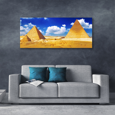 Quadro canvas Paisagem das Pirâmides do Deserto