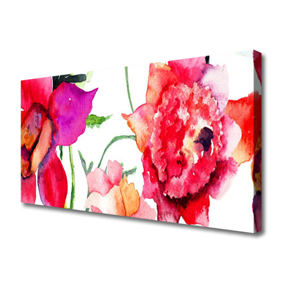 Quadro em tela Arte de flores