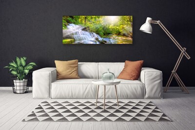 Quadro canvas Cachoeira Floresta Natureza