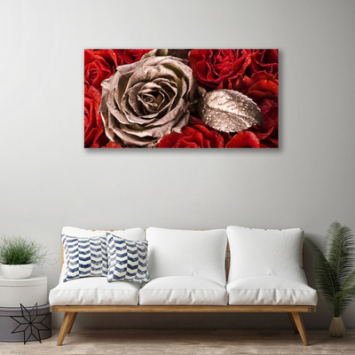 Quadro canvas Flores de rosas