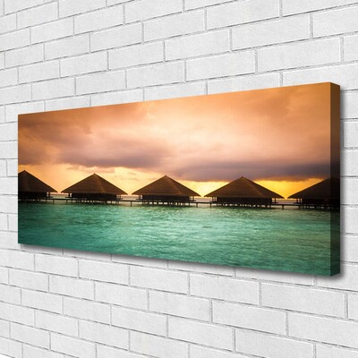 Quadro canvas Arquitetura do Mar Água