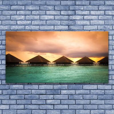 Quadro canvas Arquitetura do Mar Água