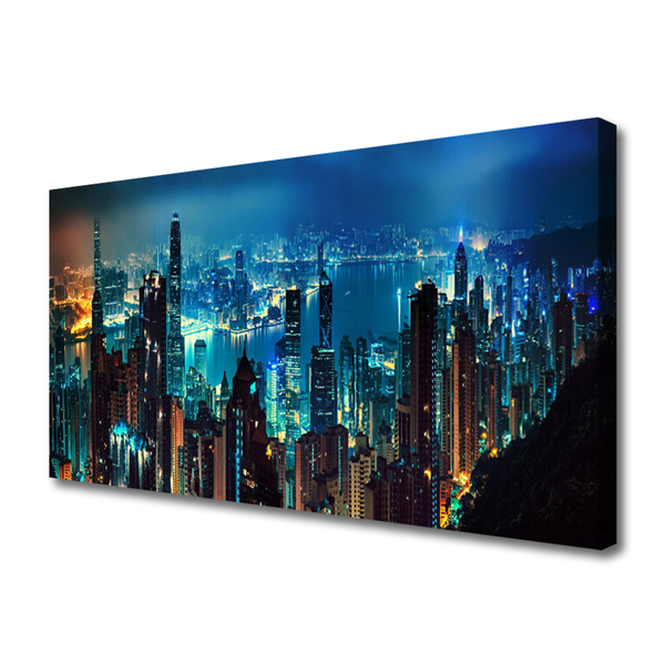 Quadro canvas Casas da Cidade