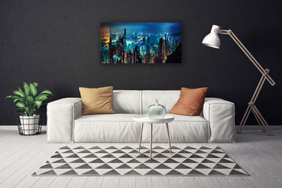 Quadro canvas Casas da Cidade