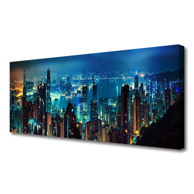 Quadro canvas Casas da Cidade