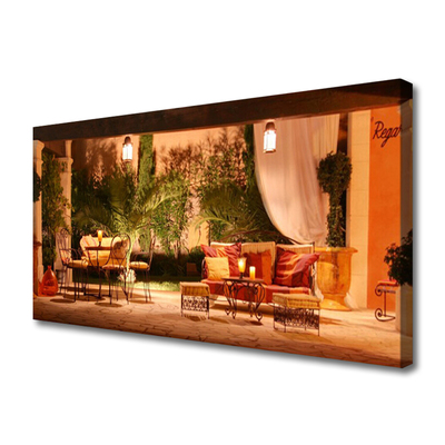 Quadro em tela Arquitetura de Restaurantes