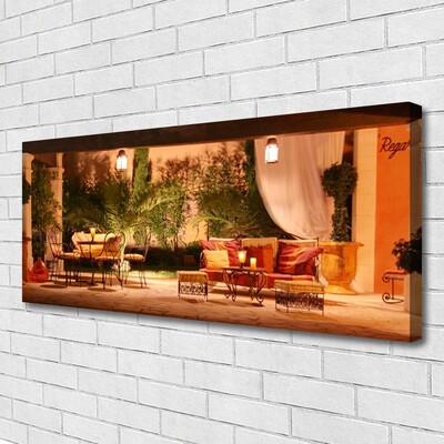 Quadro em tela Arquitetura de Restaurantes