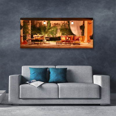 Quadro em tela Arquitetura de Restaurantes