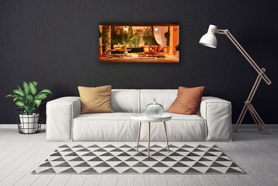 Quadro em tela Arquitetura de Restaurantes