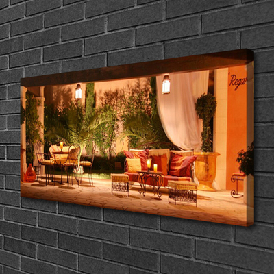 Quadro em tela Arquitetura de Restaurantes