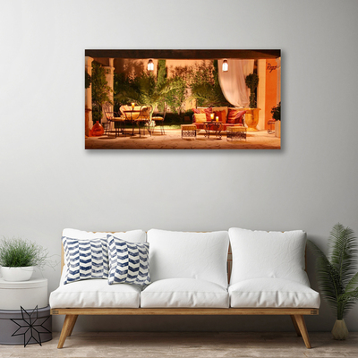 Quadro em tela Arquitetura de Restaurantes