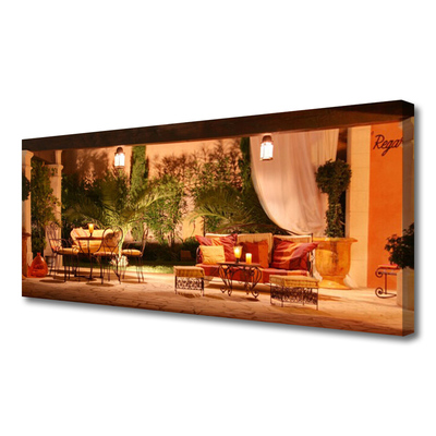 Quadro em tela Arquitetura de Restaurantes