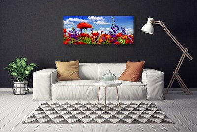 Quadro canvas Planta de tulipas