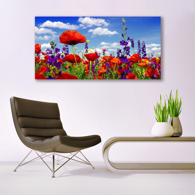 Quadro canvas Planta de tulipas