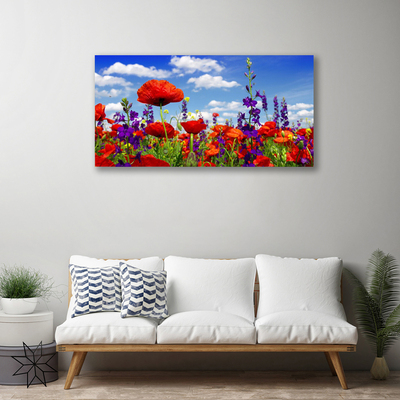 Quadro canvas Planta de tulipas