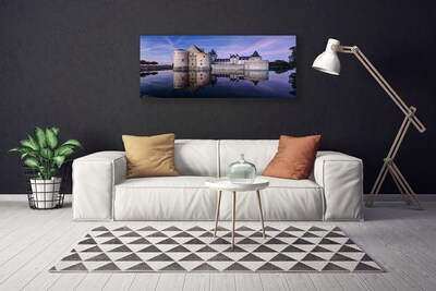 Quadro canvas Arquitetura Castle Water