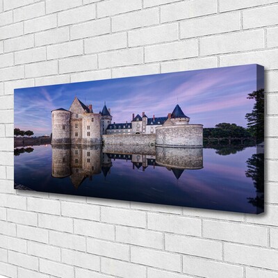 Quadro canvas Arquitetura Castle Water
