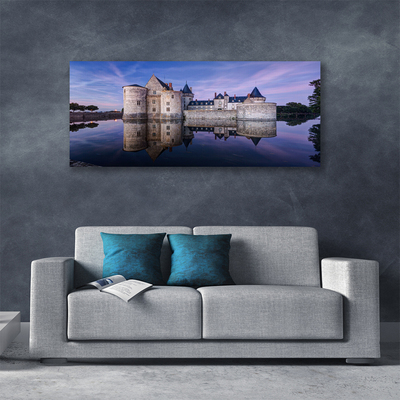 Quadro canvas Arquitetura Castle Water