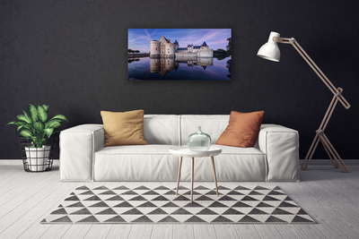 Quadro canvas Arquitetura Castle Water