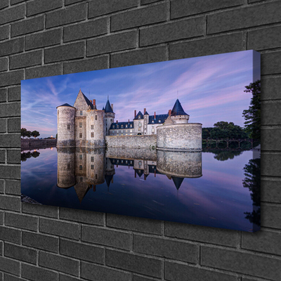 Quadro canvas Arquitetura Castle Water
