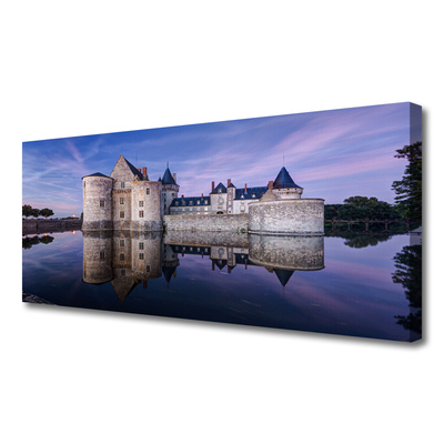 Quadro canvas Arquitetura Castle Water