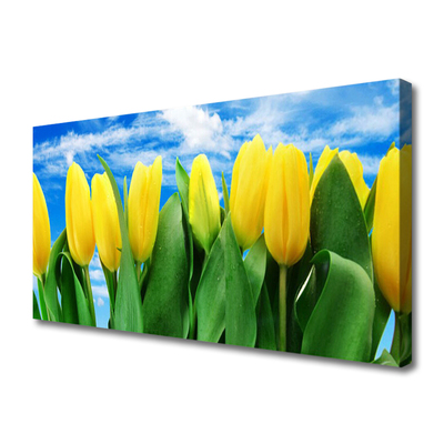 Quadro em tela Tulipas Flores