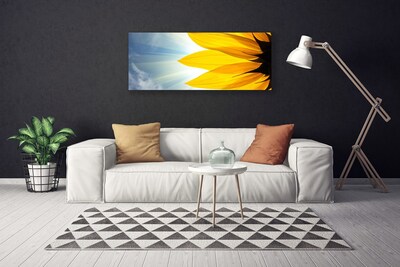 Quadro em tela Planta de pétalas