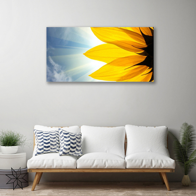 Quadro em tela Planta de pétalas